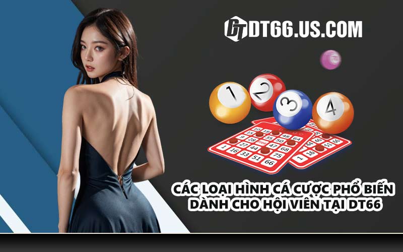 Các loại hình cá cược phổ biến dành cho hội viên tại DT66